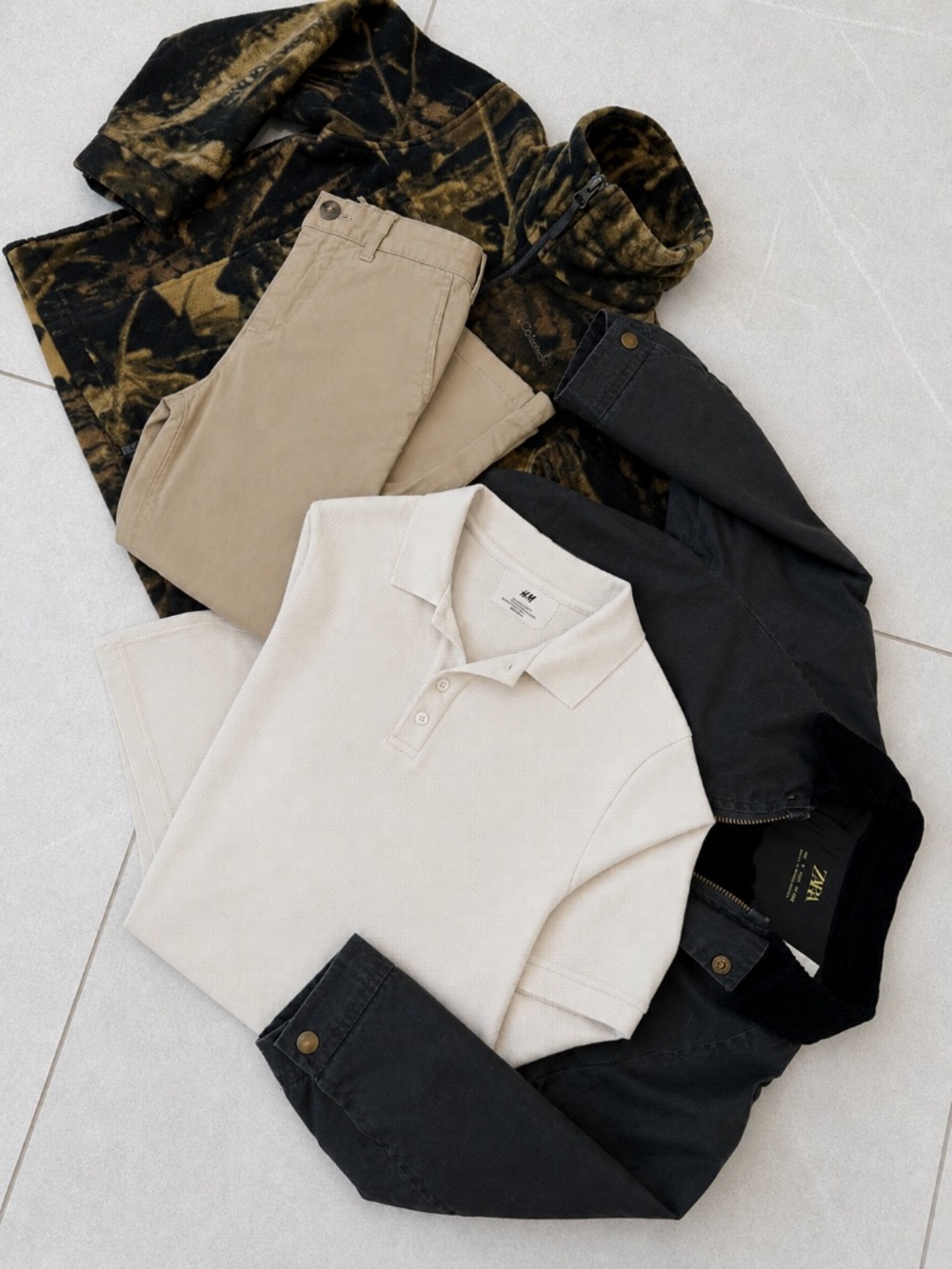 Four-Piece Boys Clothing Bundle Size 4-5 | Columbia, H&M, Children’s Place